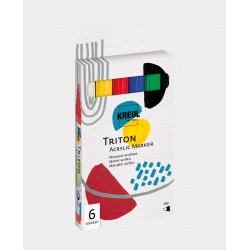 Set de 6 crayons acryliques...